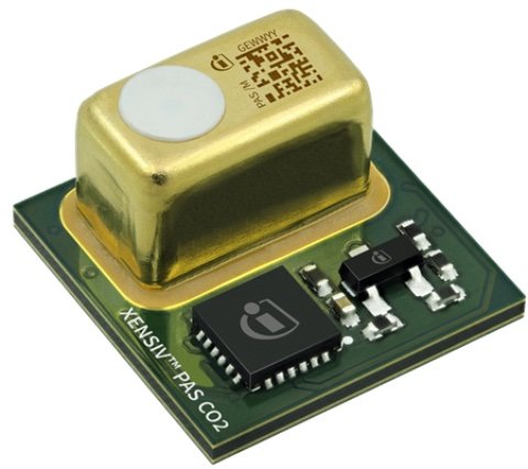 Particularly accurate measurement with reduced form factor: XENSIVTM PAS CO2 sensor from Infineon at Rutronik